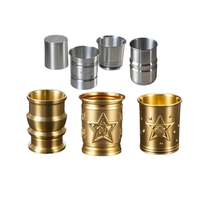 Fabrication chinoise sur mesure, best-seller : Vin, Champagne, Whisky en laiton pur, plaqué or, cuivre sculpté, acier inoxydable