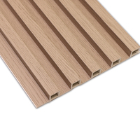 Panneaux muraux insonorisés WPC modernes pour une utilisation à la maison et en extérieur - Installation facile, panneaux de bardage imperméables