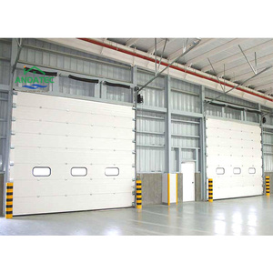 <span class=keywords><strong>Porte</strong></span> sectionnelle industrielle de haute qualité pour entrepôt avec construction en acier robuste et fonctionnement fluide - Product Image 3