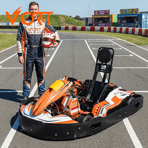 Kart de course Vortkart, <span class=keywords><strong>karting</strong></span> durable pour adultes, 200cc, alimenté à l'essence par un <span class=keywords><strong>moteur</strong></span> Honda GX200, pour location en club - Product Image 3