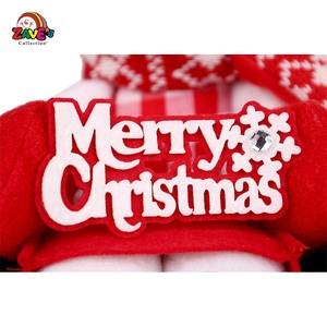 Lịch đếm ngược Đêm Giáng sinh trang trí Quà Tặng Búp bê người tuyết đỏ zaves - Product Image 6