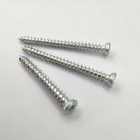 Vis à béton à tête fraisée à empreinte Torx plaquée jaune de haute qualité optimale pour un usage professionnel