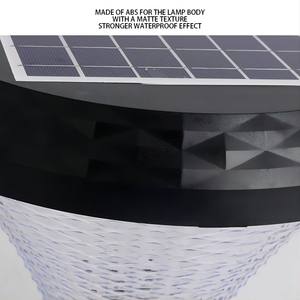 <span class=keywords><strong>Solaire</strong></span> IP65 évalué grande <span class=keywords><strong>boule</strong></span> LED entrée voie jardin Post Globe pilier réverbère résidentiel extérieur - Product Image 4