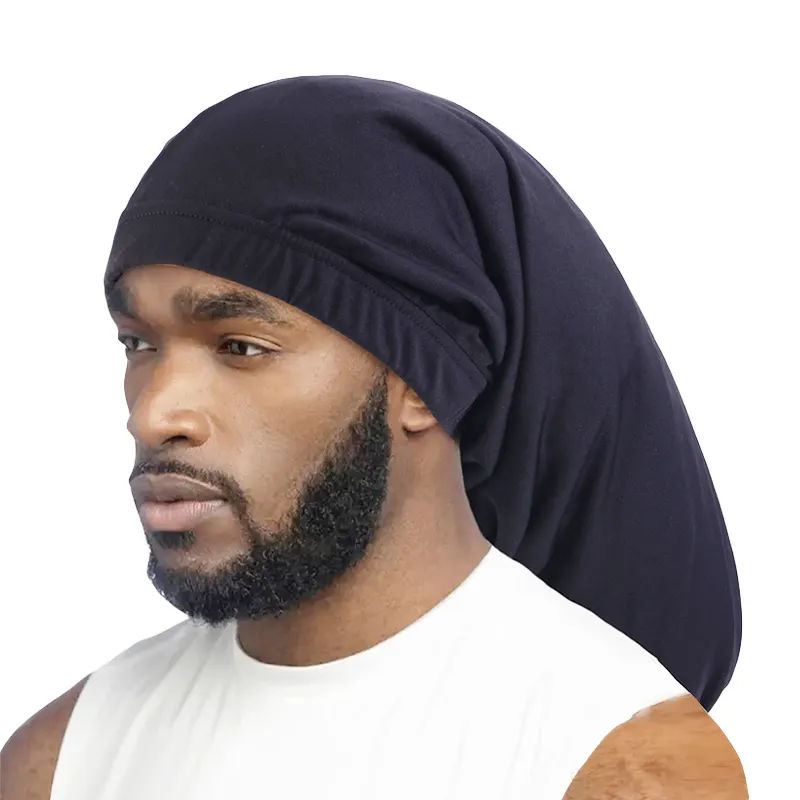 Großhandel Stretchy Dreadlocks Strumpf Hut Rasta Hut Krone Custom Caps für Männer Natürliche Haarpflege Haube