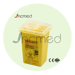 बायोखतरे सुई और सिरिंज निपटान बिन 1 एल शार्क कंटेनर - Product Image 4