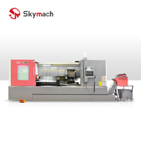 Torno CNC de Cama Inclinada BR85, Cama de Alta Rigidez, Guías de Precisión para las Industrias Aeroespacial, Automotriz y de Ingeniería Pesada