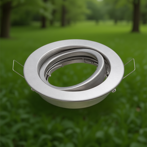 Anello di Finitura per Downlight da 4 Pollici in Acciaio Inossidabile, Componente per Illuminazione a Incasso - Product Image 3