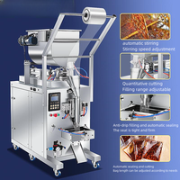 Máquina Multifuncional para Envasar Líquidos, Salsas, Miel, Aceite, Mermelada, Ketchup en Bolsitas con Impresora de Fecha