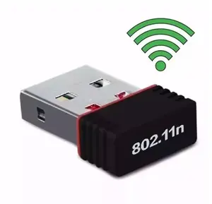 Kablosuz USB WiFi adaptörü 150Mbps Wi-fi anten PC mini internet ağ kartı LAN Dongle adaptörü Ethernet alıcısı Wi-fi