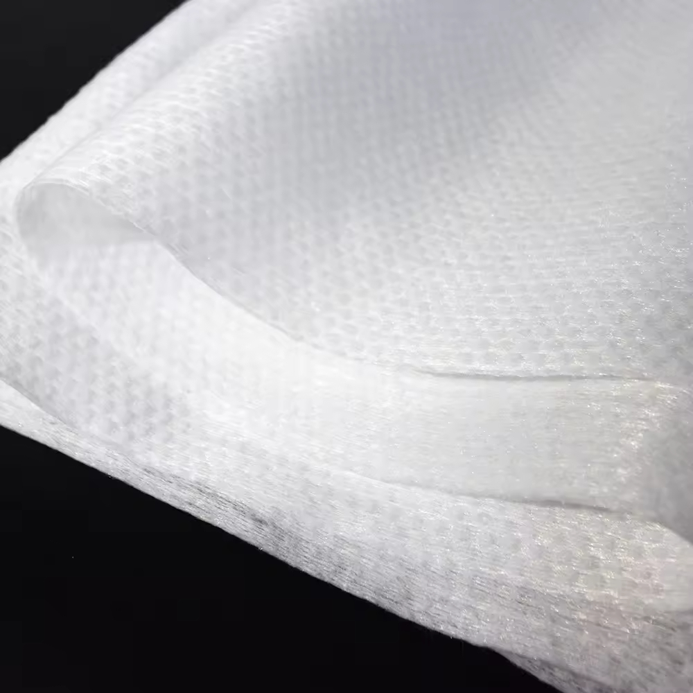 Factory Custom Eco Recycled Spunlace Nonwoven Fabric Absorbs Water Elastic Spunlace Nonwoven Fabric Wipe Roll
