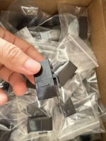 Coupleur en ligne Cat6 femelle, module trapézoïdal RJ45, connecteur de couplage droit, prise Keystone RJ45 Cat6