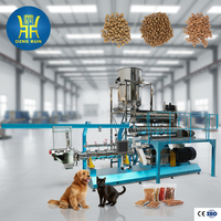 Équipement d'extrusion pour aliments secs pour chiens, ligne de production complète, machines de transformation d'aliments secs pour chats et animaux de compagnie, fabricant certifié CE