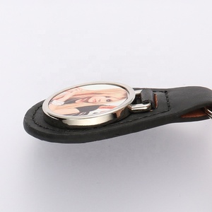 Blank Printed Sublimation <strong>Leather</strong> <strong>Keychains</strong> Factory - Product Image 4