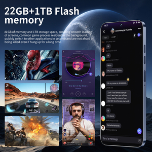 Chất Lượng Cao Thực S25 Siêu Toàn Cầu 22GB + 1Tb 5G Wifi <span class=keywords><strong>Android</strong></span> 15 Cập Nhật Không Có Khóa Chờ Dài Rõ Ràng Máy Ảnh Giá Rẻ Điện Thoại Di Động - Product Image 5