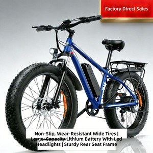 New 48v 500W 15A Mountain Bike Snow Fat Tire Motorcycle - Product Image 1