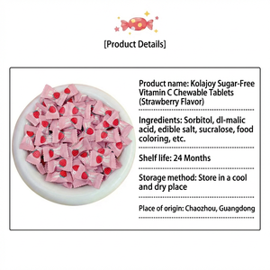 <span class=keywords><strong>Caramelle</strong></span> Dure Compresse Senza Zucchero al Gusto Fragola Xiaokeora, Confezione Personalizzata, <span class=keywords><strong>Caramelle</strong></span> alla Menta Fresca <span class=keywords><strong>Rosa</strong></span> - Product Image 6
