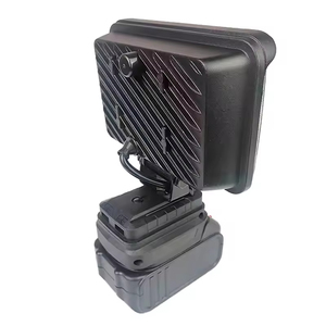 Lámpara de trabajo recargable con batería de litio, portátil, decorativa, para construcción, carreteras, iluminación del hogar, escritorio, pequeño reflector - Product Image 4