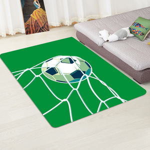 Alfombra de franela de fútbol para sala de estar, tapete para mesita de café, dormitorio, mesita de noche, suelo, esterilla para gatear para habitación de niños, decoración del hogar - Product Image 5