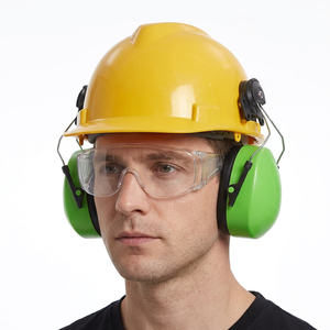 Protection auditive intégrée réutilisable et pliable, réduction du <span class=keywords><strong>bruit</strong></span> <span class=keywords><strong>de</strong></span> 28 dB, pour casques <span class=keywords><strong>de</strong></span> sécurité - Product Image 1