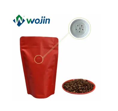 Wojin wj2302 hương thơm van cho dễ dàng xé dây kéo cà phê bao bì Pouch