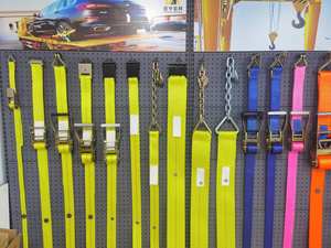 Usine de gros V-Bridle 3 \ "sangle de remorquage avec J crochets pour <span class=keywords><strong>voiture</strong></span> Hauler Rollback Flat Bed Tow Truck Wreck & Emergency Recovery - Product Image 4