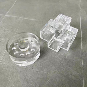 Fabbrica su misura di alta precisione acrilico Die Cut Block acrilico CNC parti di lavorazione - Product Image 5