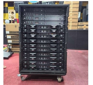 Vali <span class=keywords><strong>rack</strong></span> âm thanh Sound Town 14U PA DJ, chất liệu nhôm, có ngăn mixer nghiêng 11U, chiều sâu lắp đặt <span class=keywords><strong>rack</strong></span> 20U, bàn làm việc DJ và bánh xe, 14 ngăn chứa thiết bị - Product Image 1