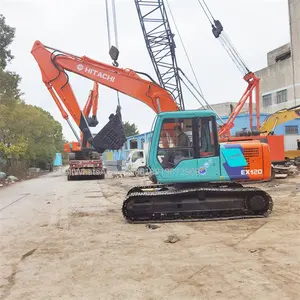 Ekskavator bekas sering Hitachi EX120-3 dengan kondisi baik dan multi-fungsi EX 120-1 untuk dijual