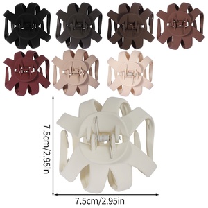 Pince à cheveux élégante en plastique <span class=keywords><strong>motif</strong></span> pieuvre à huit griffes pour chignon ou <span class=keywords><strong>coiffure</strong></span> mi-attachée - Product Image 4