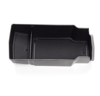 Pour Peugeot 2008/208 2021 Compatible Organiseur de console centrale Bac de rangement pour accoudoir Boîte de rangement imperméable Accessoires intérieurs