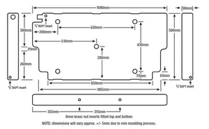 Tanque de agua portátil de modificación personalizada optimizada para entretenimiento RV moderno y actividades al aire libre - Product Image 4