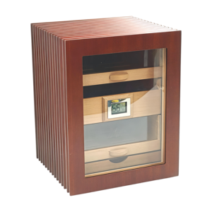 Customizable Cigar Wooden <strong>Humidor</strong> Cabinet Cedar Wood <strong>Humidor</strong> with Digital Hygrometer Cigar Luxury Accessories for Cigar Storing - Product Image 2