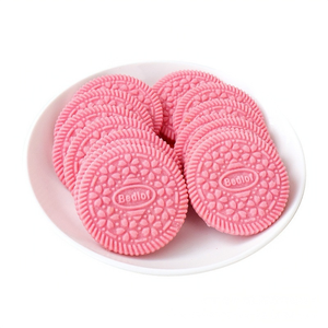 Décoration de gâteau ronde rose Sakura de 220g, insert pour cupcakes, accessoires de pâtisserie pour la décoration de table de desserts à la maison ou en boulangerie - Product Image 6
