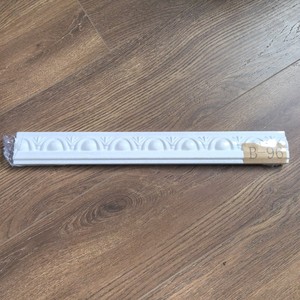 Phong cách châu âu trắng khắc Pop thiết kế mở rộng Polystyrene EPS eo đường sắt cornice vương miện đúc - Product Image 1