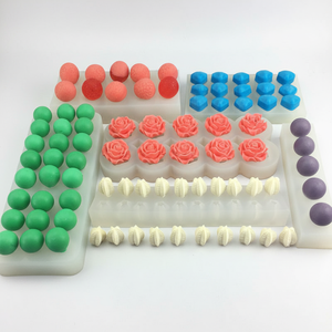 <span class=keywords><strong>Moule</strong></span> en <span class=keywords><strong>silicone</strong></span> HY en forme de fruits 3D (raisin, litchi, cerise, fraise) pour bougies, savons, cire, décoration de gâteaux et outils de pâtisserie - Product Image 1