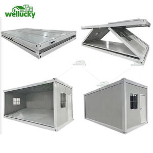 Maison conteneur pliable Z, structure en acier durable, maison conteneur isolée pliable pour dortoir de travailleurs <span class=keywords><strong>et</strong></span> utilisation en camp - Product Image 5