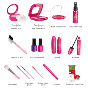 Hw thème <span class=keywords><strong>de</strong></span> <span class=keywords><strong>noël</strong></span> filles semblant jouets matériel sûr princesse beauté cosmétiques <span class=keywords><strong>cadeau</strong></span> maquillage kit giocattolo maquillage kit jouet - Product Image 2