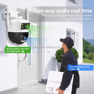 กล้องวงจรปิดไร้สาย Leksell Outdoor Wireless10X ซูมดิจิตอล 10 เท่า กล้องวงจรปิดรักษาความปลอดภัยแบบ WIFI กล้อง IP แบบหมุนได้ กล้องเน็ตเวิร์คแบบเลนส์คู่ - Product Image 5