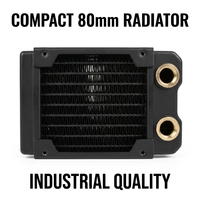 Radiateur de refroidissement liquide en cuivre OCOCOO pour l'entraînement IA, les stations de travail d'inferencement, l'informatique scientifique et les configurations de serveurs multi-GPU