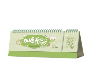 2026 Fabrik preis Neuer Schreibtisch und <span class=keywords><strong>Promotion</strong></span> Verwenden Sie gedruckten Tisch kalender mit festem Buch - Product Image 3