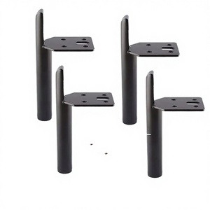Wholesale Custom Premium Iron Gold Plated Round Metal Table <b>Legs</b> <b>for</b> Home Office Modern Furniture <b>Sofa</b> <b>Legs</b> - Product Image 3
