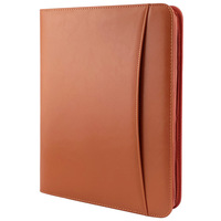 Porte-documents A4 modernes personnalisés, divers styles, en cuir, fournitures de bureau multifonctionnelles, logos personnalisables sur demande
