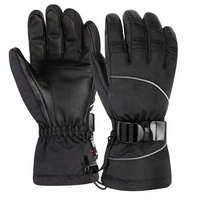 Gants de ski unisexes en polyester, imperméables, respirants, légers, anti-humidité, compatibles écran tactile, pour sports d'hiver et snowboard, vente en gros