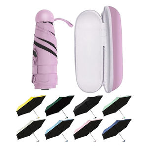 Mini parapluie pliable ultra léger de poche pour femmes, protection solaire UV portable - Product Image 6