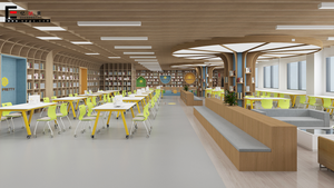 Estantería de Biblioteca Moderna de Metal de Doble Cara Ajustable para Escuelas y Universidades, Nuevo Diseño - Product Image 6
