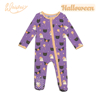 Pyjamas bébé WEIWEI en bambou, vêtements bébé en bambou personnalisés, pyjamas pour enfants, pyjamas bébé en bambou, combinaison bébé