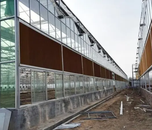 Vieh ausrüstung Wasser Papier kühler mit Pumpe Geflügel Rinder zucht Industrie Edelstahl 304 201 Aluminium Kühl kissen - Product Image 5