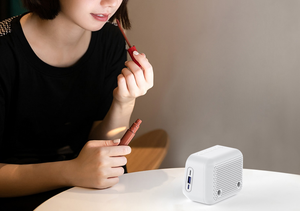 S204 Radio inalámbrica <span class=keywords><strong>Reloj</strong></span> despertador Altavoz Estéreo Escritorio Bluetooths Altavoces <span class=keywords><strong>con</strong></span> pantalla LED electrónica - Product Image 5