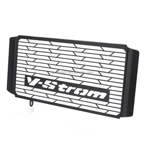 ฝาครอบป้องกันหม้อน้ำรถจักรยานยนต์อุปกรณ์ป้องกันตะแกรงสำหรับ Suzuki <span class=keywords><strong>V</strong></span>-<span class=keywords><strong>Strom</strong></span> DL <span class=keywords><strong>1000</strong></span> vstrom DL1000 <span class=keywords><strong>2002</strong></span> - 2012 2011 - Product Image 2