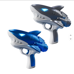 Juguete <span class=keywords><strong>de</strong></span> Tiburón <span class=keywords><strong>de</strong></span> Plástico con Control Remoto <span class=keywords><strong>de</strong></span> 4 Canales para Niños, Animales Eléctricos <span class=keywords><strong>de</strong></span> Simulación RC con Luz Azul, Ideal para el Verano - Product Image 1